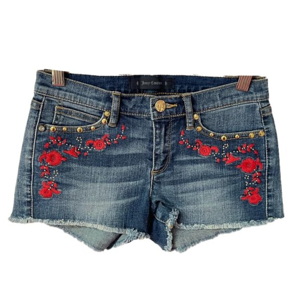 Juicy Couture Other - JUICY Couture girls jean Shorts size 12 worn once